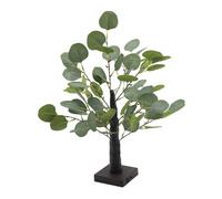 QUXVUIS Lighted Eucalyptus Tree 65inch Height Romantic Decor Featuring 50 LED Fairy Lights for Special Events Lighted Eucalyptus Branches 50 LED Fairy Lights Tabletop Tree with