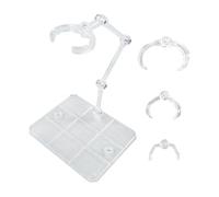 QUXVUIS Lightweight Action Figure Stand 1/144 Toy Assembly Action Figure Stand Easy Assemble Display Holder Can To Build Assembly Display Holder Base, Style B