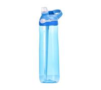 QUXVUIS Lightweight And Portable Sports Bottle With Straw Wide Applications 750ml Large Capacity Water Bottle With Straw, Sky Blue, 750ML-1000ML