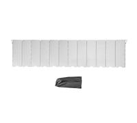 QUXVUIS Lightweight Folding Camping Stove Windbreak Easy To Carry Enhances Outdoor Cooking Adventure Large Wind Shade Features Heat Resistant Wind Panels Camp Stove Barrier Screen, 12 Plates