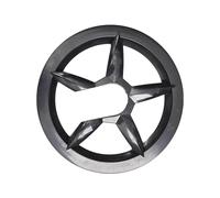 QUXVUIS Lightweight Plastic Bike Chain Guard Covers Sprocket Protecting Important Components While Riding Mountain Trails Bicycle Chain Wheel Protector Road Bike Accessory, Five Stars, 6.5cm