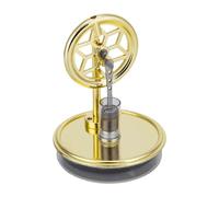 QUXVUIS Low Temperature Stirling Engine Generator Model Metal Craft Educational Tool Unique Gift For Engineering Enthusiasts And Students Stirling Engine Model Educational Toy Mechanical
