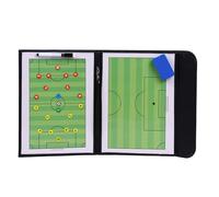QUXVUIS Magnetic Basketball Tactics Board Compact And Lightweight Durable And Waterproof PVC Basketball Coaching Clipboard Kit, Soccer use