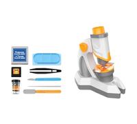 QUXVUIS Magnifying Glass And Microscope Upgraded Functionality For Easy Exploration 8x Optical Zoo M Lens Monoculars, 1200X Microscope