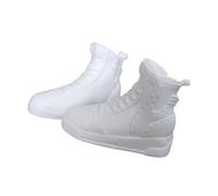 QUXVUIS Man Shoes Premium Boys Shoes Comfort Offering Reliable Daily Doll Activities 16 Scale Are 4cm Long Scene Photo Prop Pretend Play Toy Comfort Classic, White, sneakers