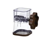 QUXVUIS Manual Nut Grinders for Easy Crushing Enjoy Nut Milk in Minutes ABS Blender Smoothie-Maker Blenders for Kitchen Spread, Coffee, 7.2 * 7.2 * 10CM