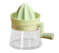 QUXVUIS Manual Orange Juicer For Juicing Oranges With Ease ABS Orange Squeezer Manual Juice Squeezer Cold Press Juicer, Green
