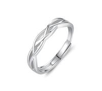 QUXVUIS Men Ring Copper Metal Opening Rings Decor Boyfriend Male Adjustable Plating Jewelry Party Ornament Jewelries Gift