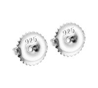 QUXVUIS Metal Earring Backs Replacement Components for Creative DIY Jewelry Projects Ensuring Can Enjoy Earrings For Long Time. Hole Diameter Of 0.8mm And Earring Plug Size Of