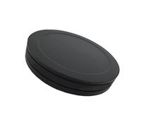 QUXVUIS Metal Screw In Lens Filter Stack Caps Designed To Secure, Black, 77mm
