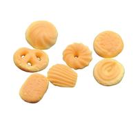 QUXVUIS Mini Dessert Dollhouse Kitchen Set Sized Tiny Cookies For Dollhouse Decoration And Realism Making Versatile Addition To Any Miniature Collection. Made Resin