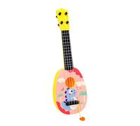 QUXVUIS Mini Ukulele Music Art Musical Instrument Christmas Birthday Gifts Encouraging Early Musical Exploration Classical Instrument Skill Beginner Mini Ukulele 4 Adjustable Strings Children