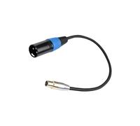 QUXVUIS Mini XLR Female To XLR Male Adapter Cable Compact And Durable Solution To Every Recording Experience Live Sound Cards Mini Camera To Cable Microphones