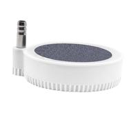 QUXVUIS Miniature Bubble Stone Aerator Pump Tank Designed For Home Aquariums And Hydroponic Setups Enhances Water Pond Circulation Reservoirs Fish Air Release Tool, White, 5CM