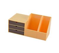 QUXVUIS Miniature Drawer Model Life Scene Decoration Serves Practical Purpose While Encouraging Unique for Creative Displays In Doll Houses Dollhouse Desk, Yellow, 3.7x5.3x4.6cm