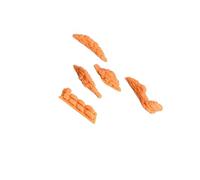 QUXVUIS Miniature Sand Bag Model Scenery Decoration 1/72 Scale Resin Accessory For Model Enthusiasts Package Includes Five 1/72 Scale Sandbag Bunkers Simulation Toy Diorama Building Accessory