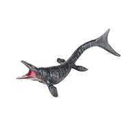 QUXVUIS Model Animals Mosasaurus Animal Model Fun Educational Bath Toys Dinosaur Figurine Realistic Sea Life Animal Figures Unique Gifts For Kids Learning, Black, 22x6.2x5.8cm