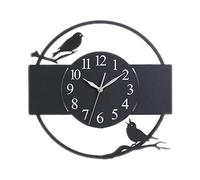 QUXVUIS Modern lent Creative Art Retro Vintage Ornament Wall Clock For Bedroom Study Office Bathroom Indoor Living Room Etc.