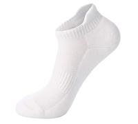 QUXVUIS Moisture-Wicking Athletic Socks For Women - Stay Dry And Fresh Resilient Women's Athletic Socks Ventilate Wear Resistant, White,ZD022, One size fits all