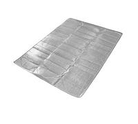 QUXVUIS Moistureproof Blanket Double Sided Picnic Mat Aluminum Foil Outdoor Camping Pad Comfortable Soft Mat Ensuring Experiences Camping Pad Insulating Foil Sleeping Tent