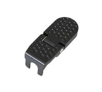 QUXVUIS Mountain Bike Foot Plates Offering Anti Slip Footrest Solution Non Rusting Materials Biking Adventures Bike Rear Pedals Footrest Aluminum Alloy Non Slip, Black, 10mm
