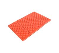 QUXVUIS Multipurpose Folding Mat Portable Beach Seat Cushion Waterproof Ultralight Camping Seat Pads Relaxing Outdoors Collapsible Equipment Outside Hiking Trekking, Orange