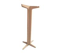 QUXVUIS Multipurpose Gong Stand Tea Room Bedroom Beautifully Display Chimes Free Of Clutter Wind Chime Wood Stand Desktop Easy Assembly Stable Base Multifunctional Chime Holder, Style A