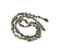 QUXVUIS Natural Stone Freeform Chips Loose Gemstone Beads Strand 34 Beautiful and Authentic, Indain Agate