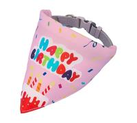 QUXVUIS Party Hat For Pets Easy To Wash And Fold Celebrations Cat Dog Birthday Pet Accessories Birthday Party Pet Birthday, Pink,Type4, 12 inch