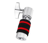 QUXVUIS Percussion Accessories Jazz Hi Hat Clutch Quick Release Sturdy Drum Cymbal Holder Easy Install Kit Making Easy To Install And Percussion Accessories Has Craftsmanship, Silver, Height:7.5cm