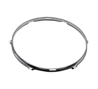 QUXVUIS Percussion Accessory Snare Drum Hoop Rim 6 Hole Easy To Adding Clear Sound Clarity For Office Percussion Accessory Instrument Parts, Next Circle, 14 inch