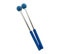 QUXVUIS Percussion Mallets Sticks For Drum Musical Designed For Any Player Band Members And Drummers Seeking Sound Drumsticks Mallet Percussion With Aluminum Handle, blue, 22x2.5cm