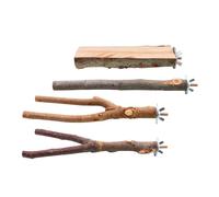 QUXVUIS Pet Bird Perch Bird Stand Stick Rack Holder Is Birds Who Fun Play During Day Pet Perch Parrots Stand Toy Pole Cockatoos Parakeet Pole Canary Birdcage Accessories