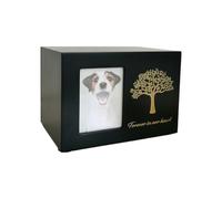QUXVUIS Pet Cremation Urn Dogs Cat Ashes Keepsake Box Durable Safe Closure Easy To Open Wooden Memorial Pet Cremation Box Is Made Of Wood Funeral Remembrance Cinerary Casket For Ashes