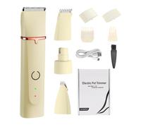 QUXVUIS Pet Grooming for Cats and Dogs - Suitable for All Breeds Sty-Lish Plastic Dog Grooming Equipment Cat Dog, Yellow