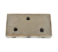 QUXVUIS Pets Enjoy Round Structure Cat Scratcher Featuring Turntable Equipped With Ball Bell For Grinding Claws Corrugated Paper Scratch Board Pet Cat Kiten Scrath Board