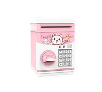 QUXVUIS Piggy Bank Multifunction Saving Jar Electronic Unbreakable Children Money Boxes Primary School Student Birthday, Pink
