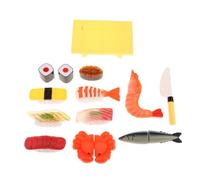 QUXVUIS Play Kitchen Food Sushi Costume Baby Encouraging Imaginative Play While Promoting Coordination And Motor Skills Growth Food Sets For Kids Kitchen Toy Cutting
