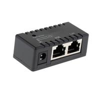 QUXVUIS POE Splitter Adapter Support Data Transfer And Power Needs For Wireless LAN Devices 1/2 And 3/6 Transmission Data POE Splitter Over Ethernet Adapter Power Over Ethernet