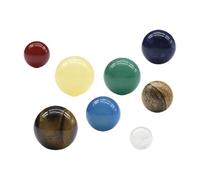 QUXVUIS Polished Spheres Collective Planets Models Gift For Kids And Adults Who Love Astronomy Science And Learning Planets Educational Learning Gift Kids Men Women