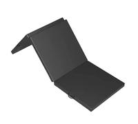 QUXVUIS Portable Folding Exercise Mat Tri Fold Comfortable Size Adults Enjoying Home Gymnastics And Yoga Arts Non Slip MMA Waterproof Home Gym Carrying Handles