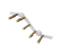 QUXVUIS Portable Suction Cup Bird Perch Gym Ladder Exercise Stand Bird Playground For Cockatiels Budgies And Parakeets Climbing Hanging Toy Parakeet Bath Perch Toy, Style C