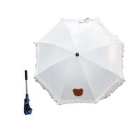 QUXVUIS Practical Gift Stroller Parasol Folding Umbrella Lightweight Adjustable for Kids Making User Friendly. Suitable for Most Stroller Parasol Folding Clip On Umbrella Cartoon