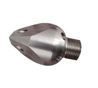 QUXVUIS Practical Pressure Washer Sewer Jetter High Performance Jet Nozzle Maintaining Clean Pipes Every Day Such As Leaves Pressure Washer Sewer Jetter Nozzle Durable, M22 Male thread