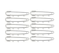 QUXVUIS Practical Safety Pins Brooch Findings Sewing Needles Pins Essential Tools For Crafting In DIY Sewing Craft Arts Crafts Jewelry Brooch Findings Dangles