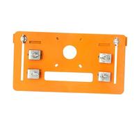 QUXVUIS Precision Measurement Ruler Cutting Base Plate Circular Saw Guide Rail Bottom Plate Adjustable Tools Cutting Accessories For Woodworkers Precision Measurement Ruler Woodworking Engineer