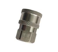 QUXVUIS Pressure Washer Adapter 1/4 Quick Connect Easy to Ball Lock High Pressure Acceptance Not Easy to Fade 1/4 Female Quick Connector Coupler Socket Adapter