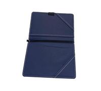 QUXVUIS Professional PU Leather Scorekeeper Golf Scorecard Book Serious Golf Players Keeping Track Of Game Performances Professional PU Leather Scorekeeper Portable Gift, Blue, 16x12cm