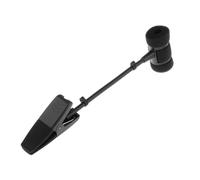 QUXVUIS Professional Sax Mic Clip Noise Reduction Holder Providing Clear Sound Experience For Musicians During Live Performances Microphone Gooseneck Clip Microphone Holder, for Saxophone, 19cm