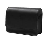 QUXVUIS PU Leather Golf Range Carrying Case Protective Storage Stylish Gift Accessory for Golfers On Green Range Itself is Not Included. Made Sturdy PU Leather, Black